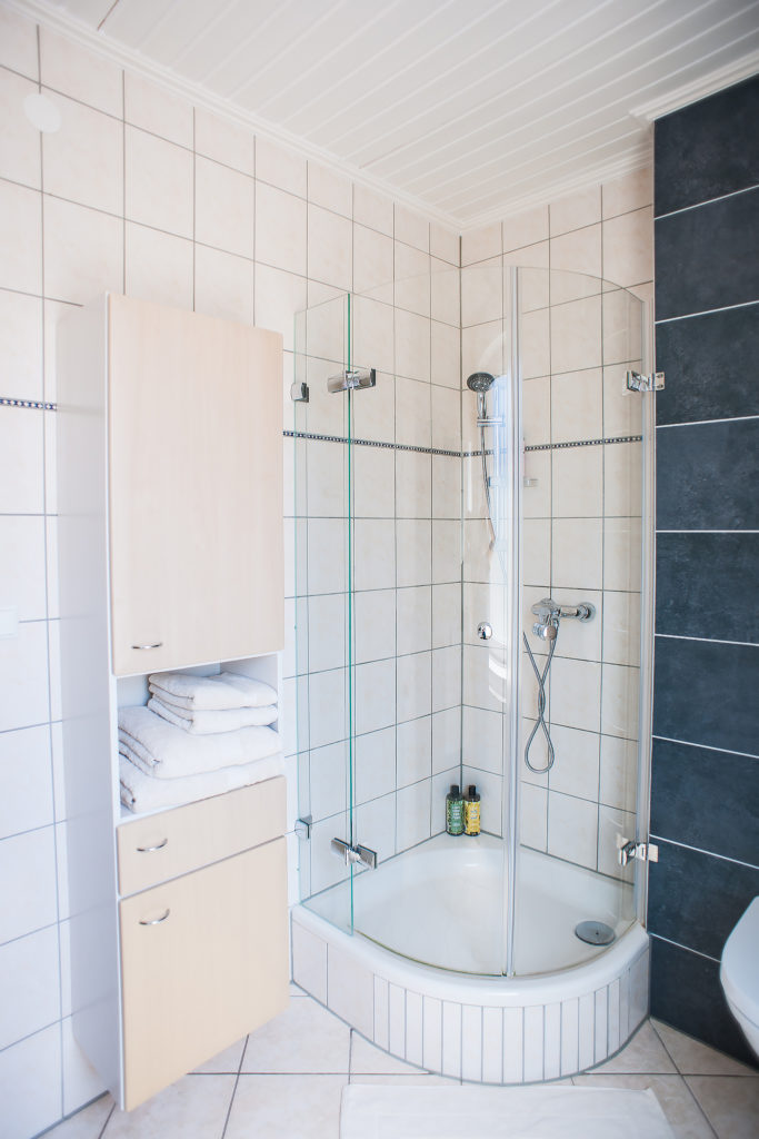 salle de bain de la résidence de coliving belaire à luxembourg