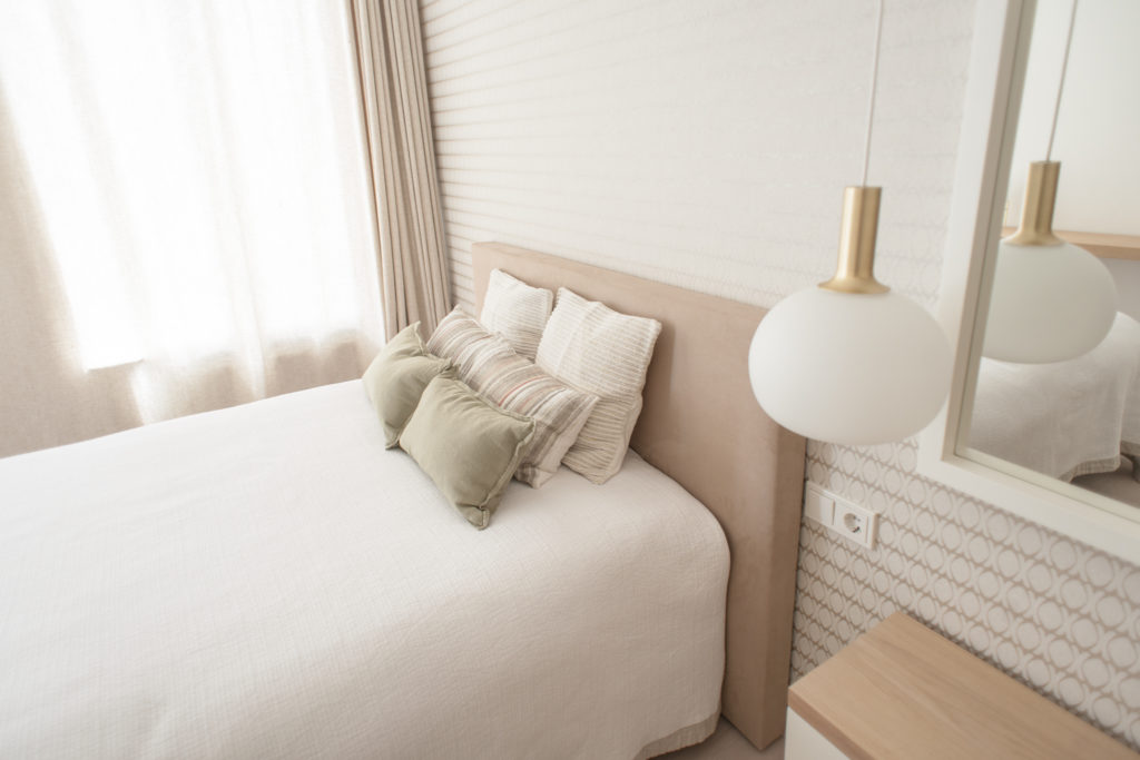 chambre privative de la residence de coliving flexiroom au luxembourg