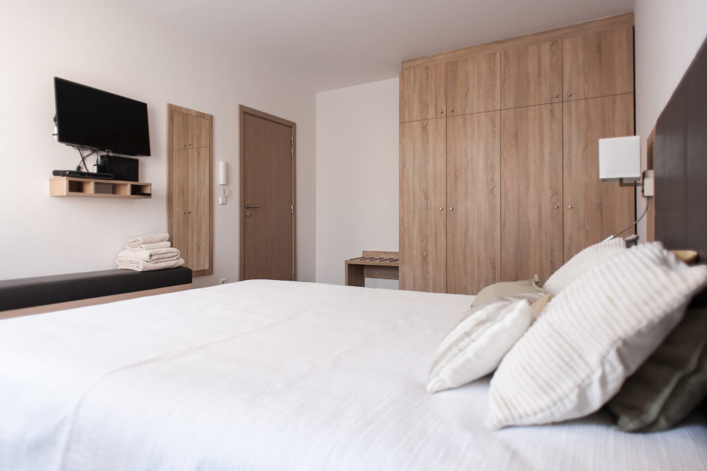 chambre équipée de la résidence de coliving belair à luxembourg