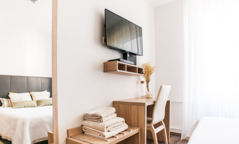 chambre equipee de la residence de coliving belair a luxembourg