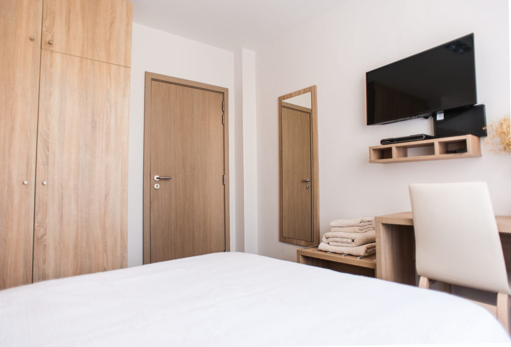 chambre equipee de la residence de coliving belair a luxembourg