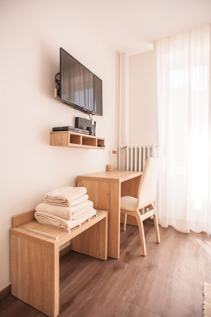 chambre equipee de la residence de coliving belair a luxembourg