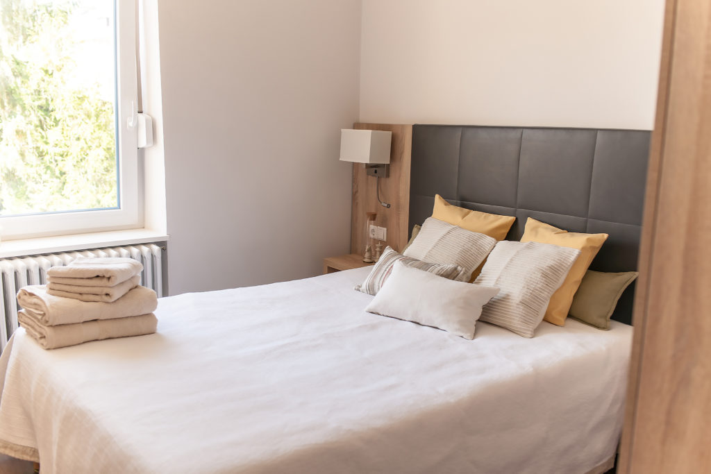chambre equipee de la résidence de coliving belair a luxembourg