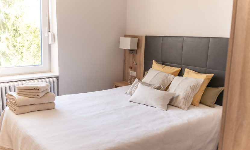 chambre équipée de la résidence de coliving belair à luxembourg