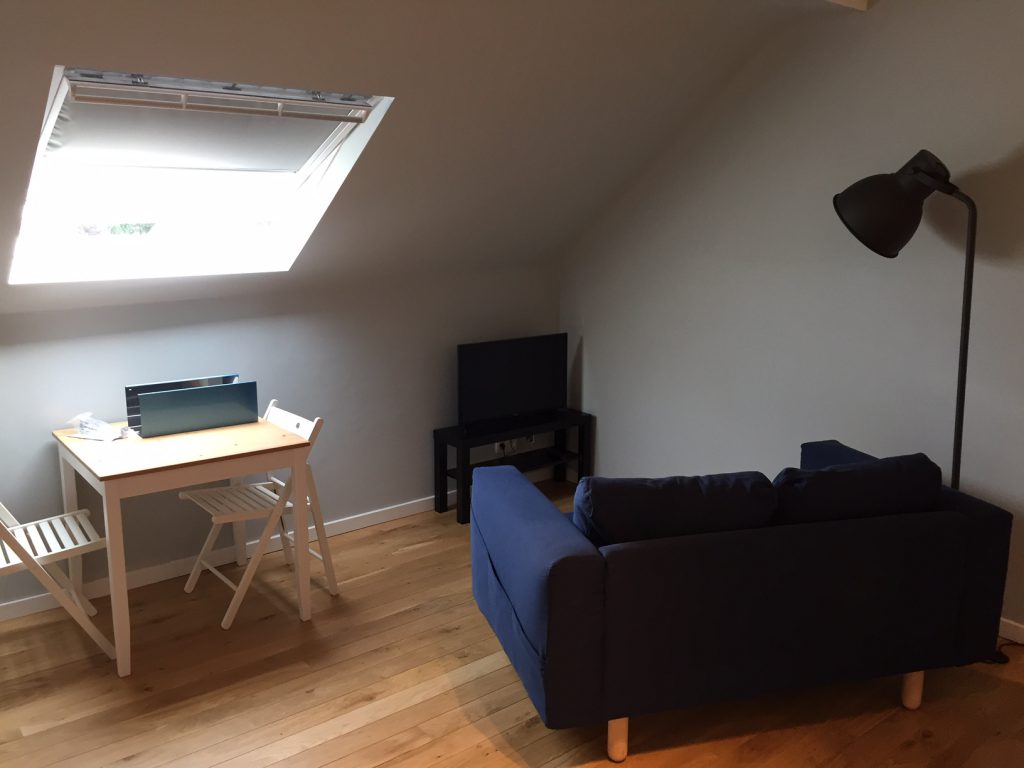 salon dans un logement de coliving flexiroom