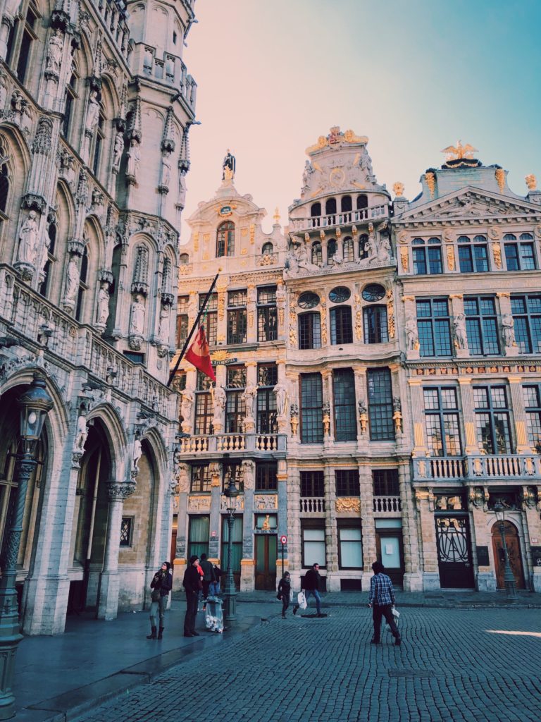 La grand-place de Bruxelles en Belgique