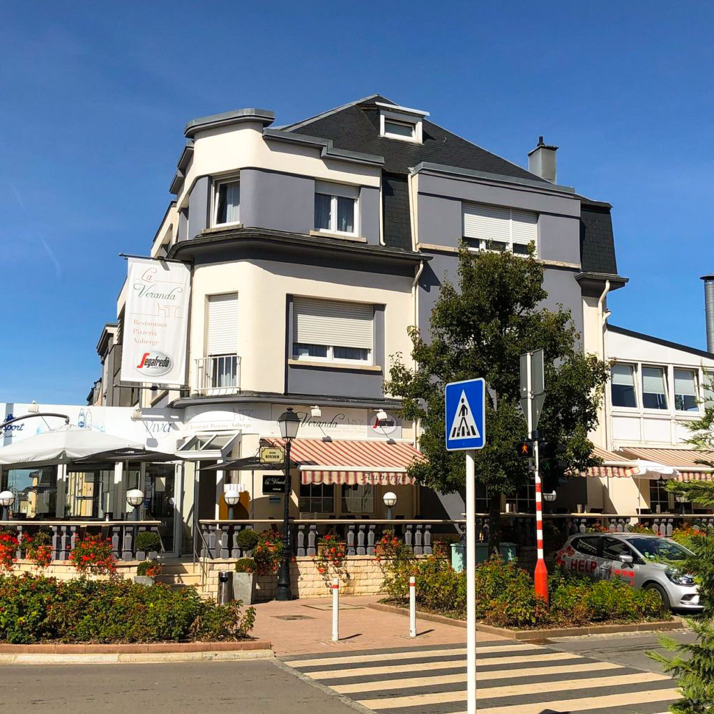 Facade de l auberge la veranda a luxembourg-ville