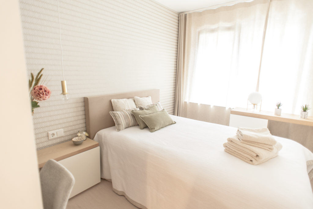 La Résidence Wallis à Luxembourg Ville - chambre avec lit double