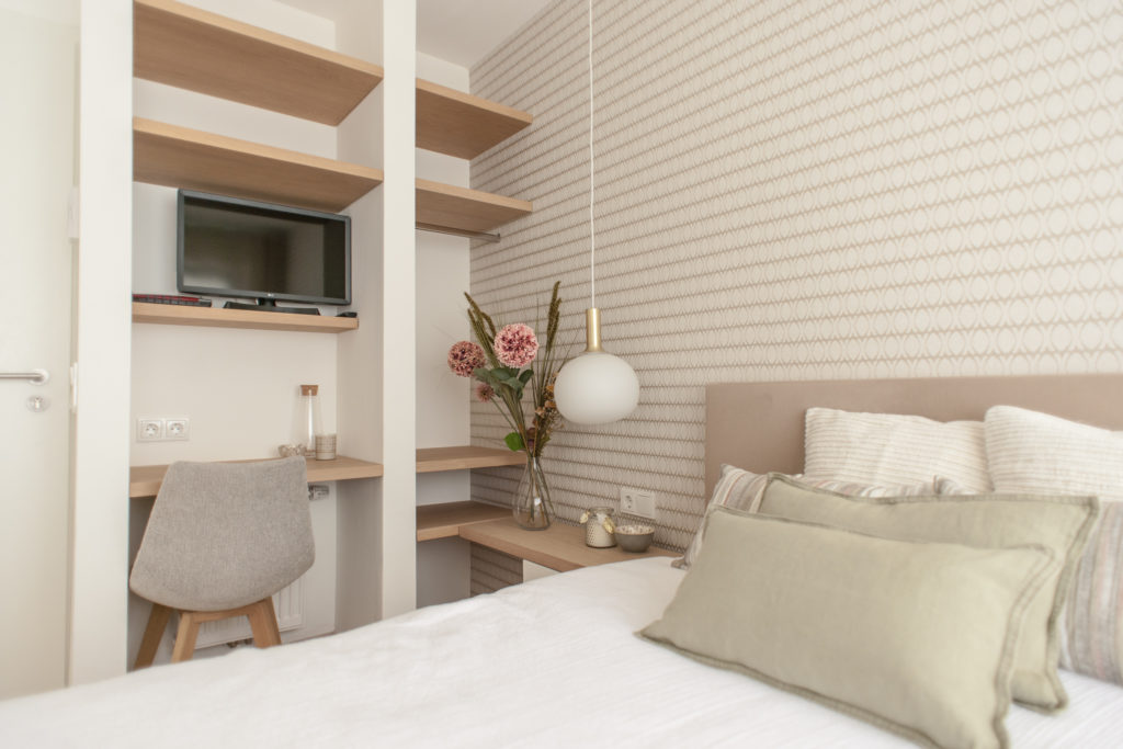 La Résidence Wallis à Luxembourg Ville - chambre equipee