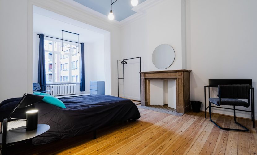 Chambre 2 de la résidence Gutenberg à Bruxelles