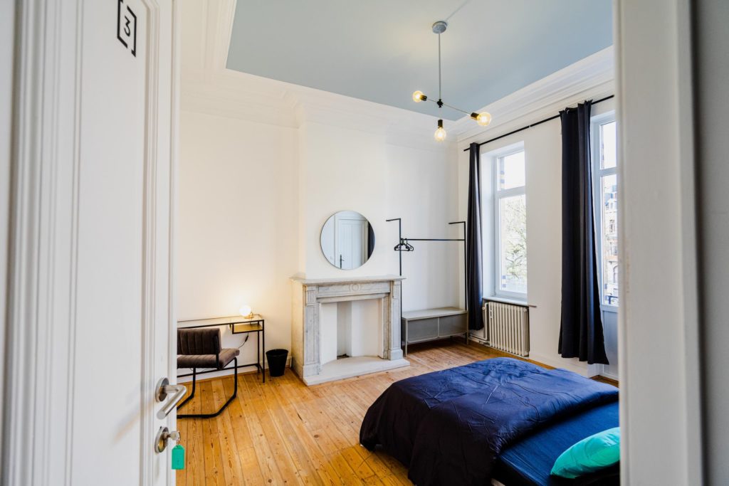 Chambre 3 de la résidence Gutenberg à Bruxelles
