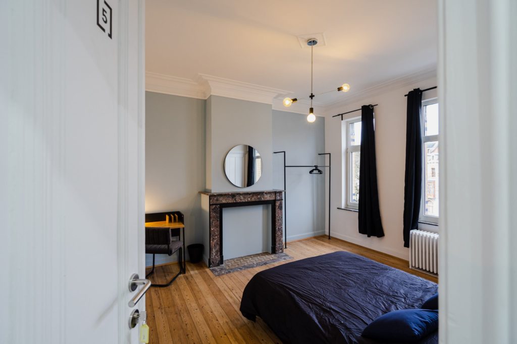 Chambre 5 de la résidence Gutenberg à Bruxelles
