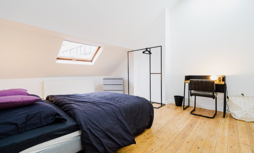 Chambre 6 de la résidence Gutenberg à Bruxelles
